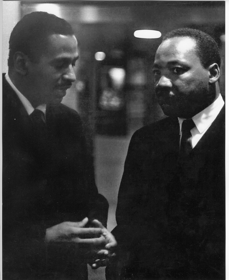 Image: Rep. John Conyers (D-Mich.) with Rev. Martin Luther King, Jr.