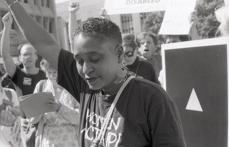 Image: A scene from the movie "Nothing Without Us: The Women Who Will End AIDS" by Harriet Hirshorn