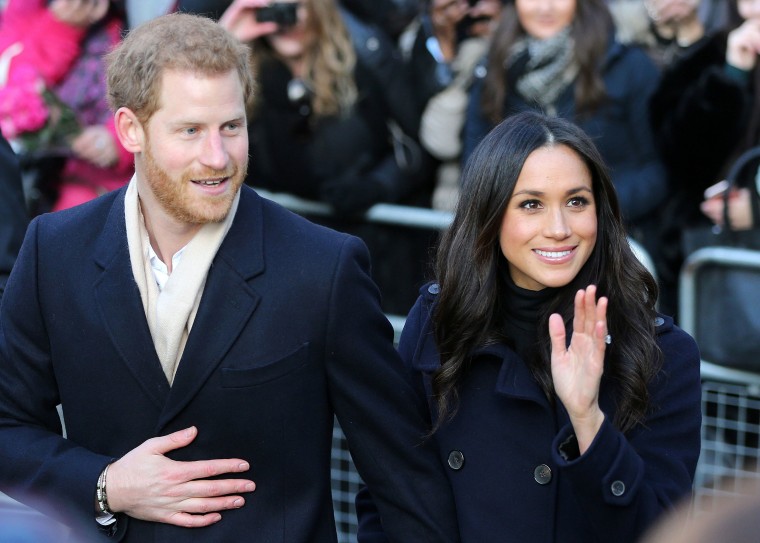 Image: Prince Harry and Meghan Markle first official royal engagement