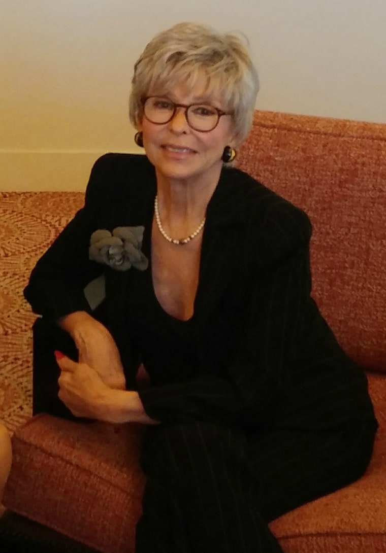 Actress Rita Moreno speaks with NBC Latino in Puerto Rico.