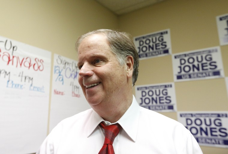 Doug Jones trying to boost black turnout in Alabama Senate race