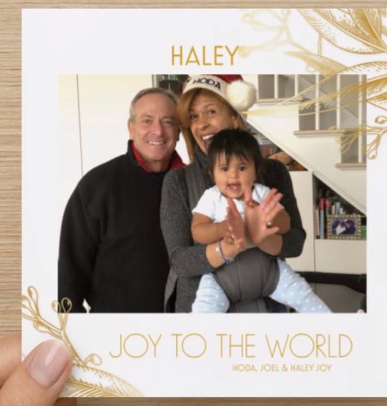 See Hoda Kotb's adorable family holiday card with daughter Haley Joy