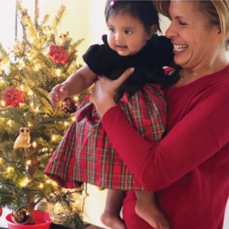 Hoda Kotb's holiday card