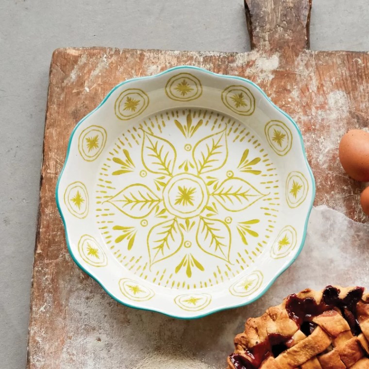 Wayfair hand painted pie pan