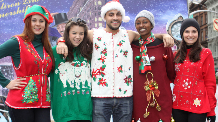 This airline offers early boarding if you wear an ugly Christmas sweater.