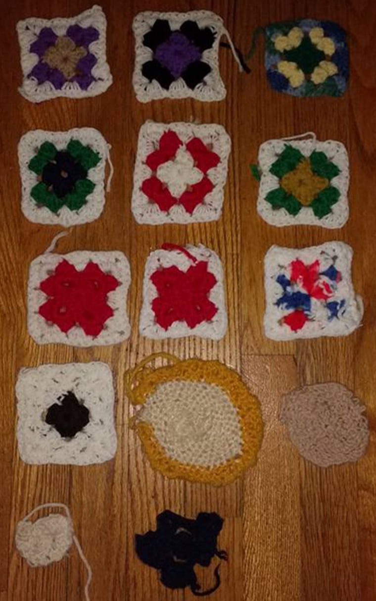 Alzheimer's crochet progect