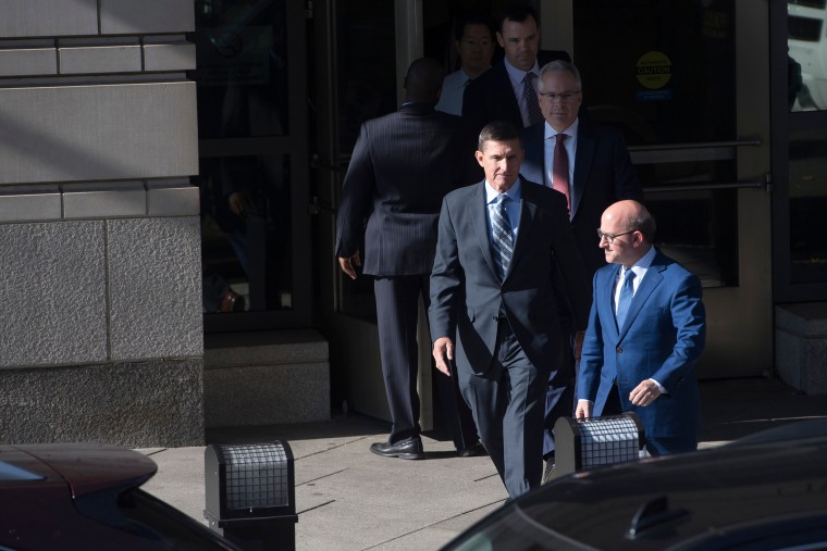 Image: Michael Flynn leaves Federal Court in Washington