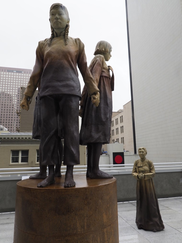 Image: San Francisco's 'Comfort Women' sculpture causes Osaka, Japan mayor to threaten to sever ties