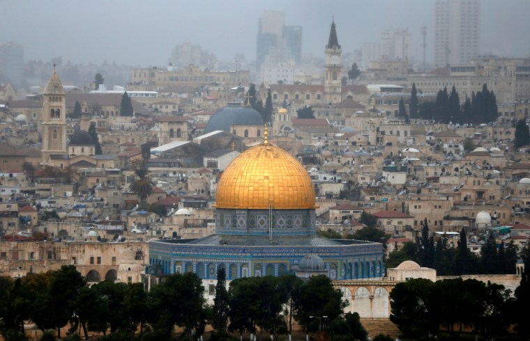 Image: The Old City of Jerusalem.