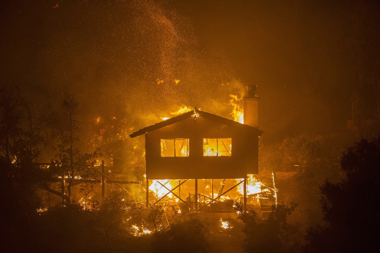 Image: Southern California Wildfires Forces Thousands to Evacuate