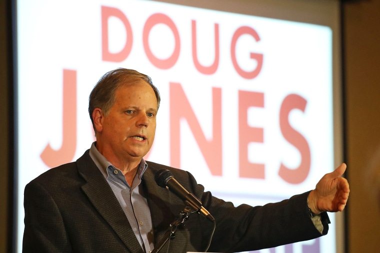 Image: Alabama Senate Candidate Doug Jones Holds Women's Wednesday Campaign Rally