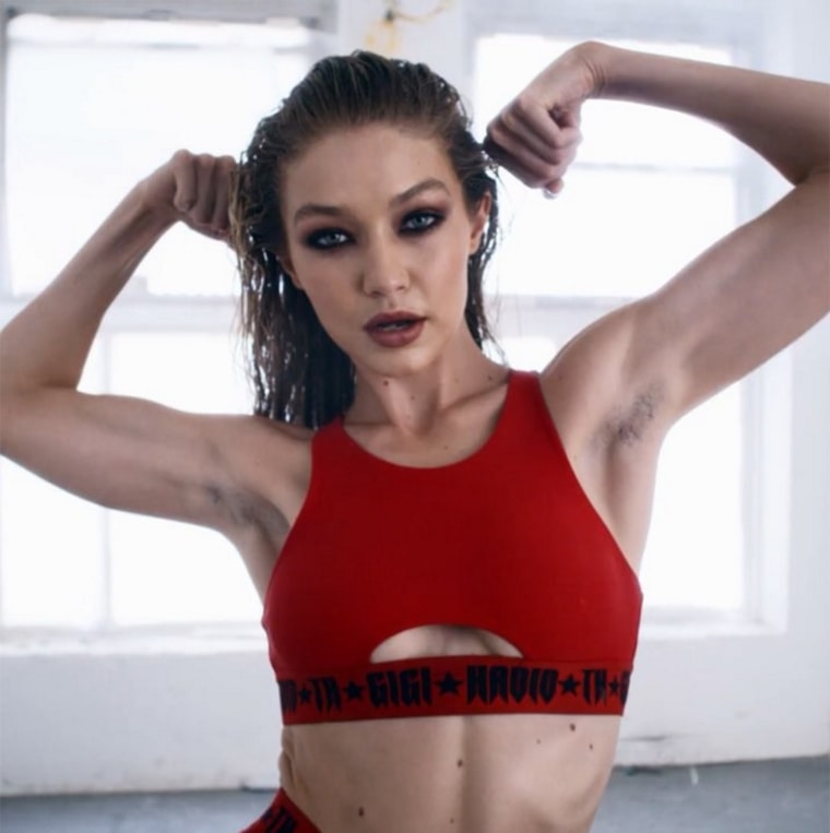 Celebs Wearing Leggings & Sports Bras: Pics Of Gigi Hadid & More