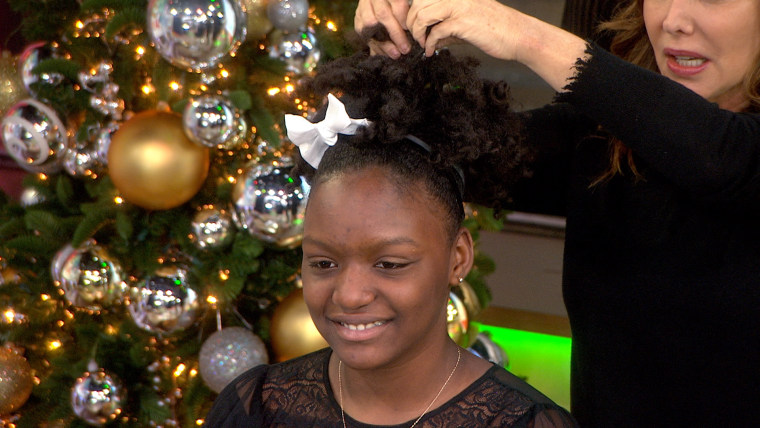 Holiday Hair Segment on TODAY December 15th, 2017