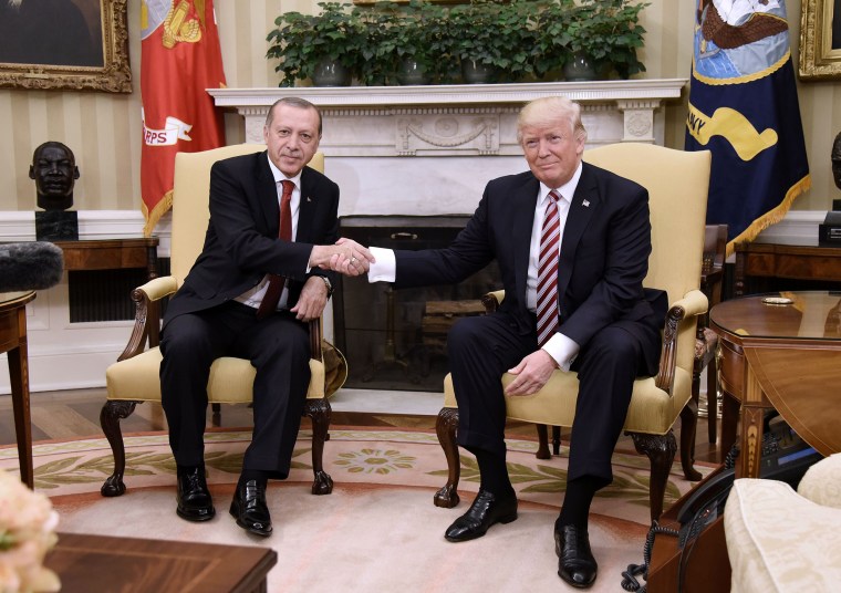 Image: Trump and Erdogan