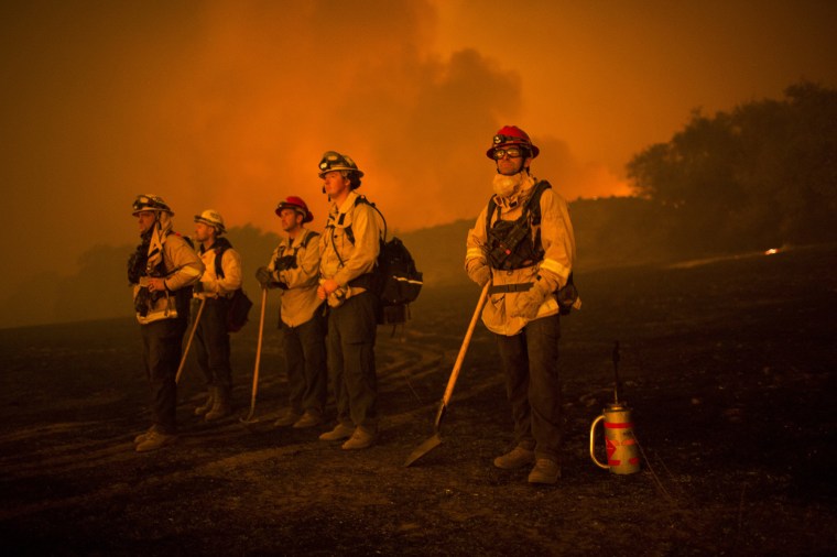 Image: Thomas Fire in California