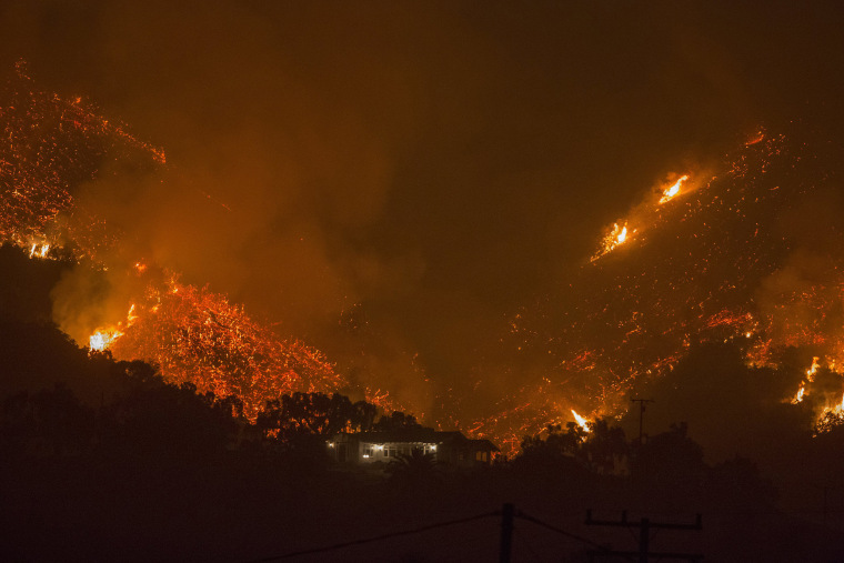 Image: Thomas Fire in California