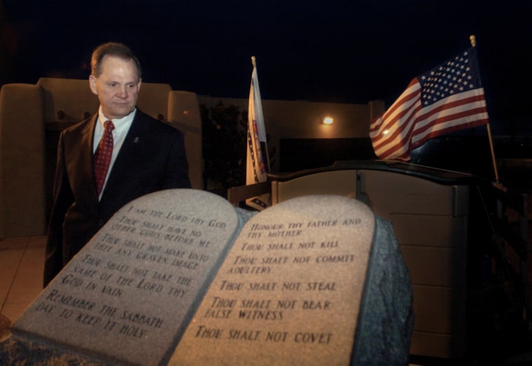 Image: Roy Moore Ten Commandments