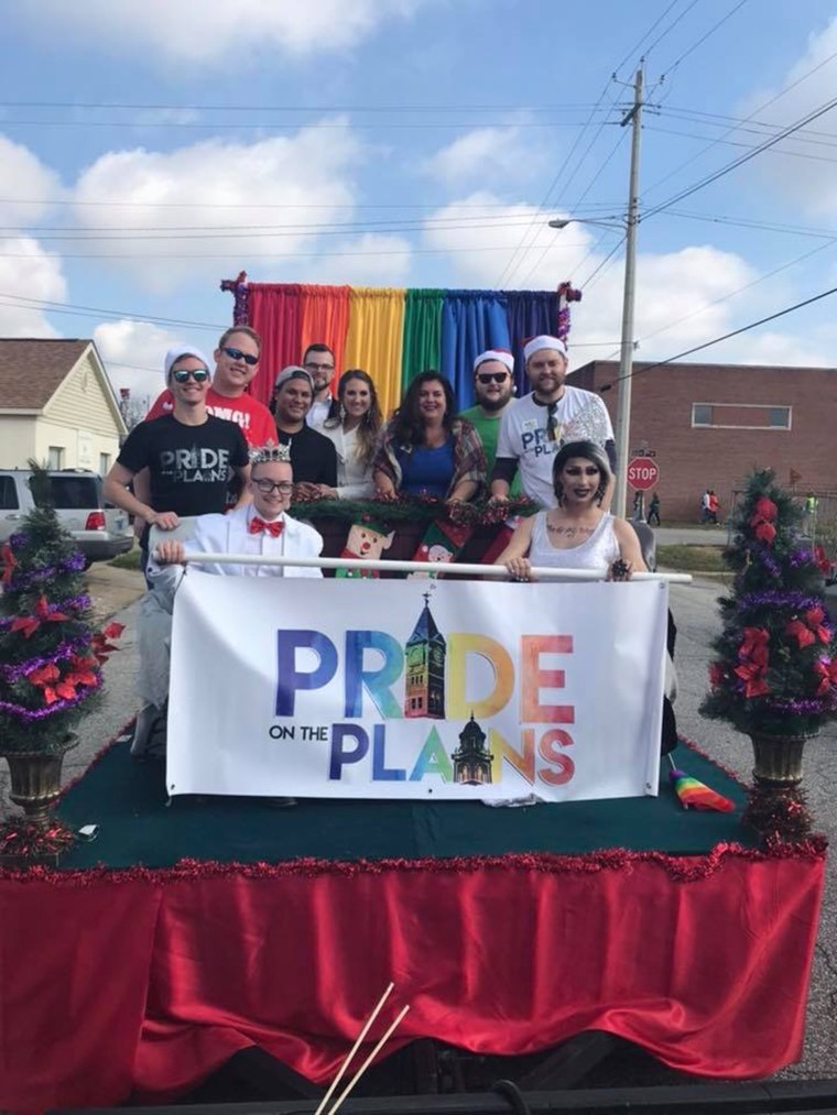 Image: Alabama LGBT Christmas Parade