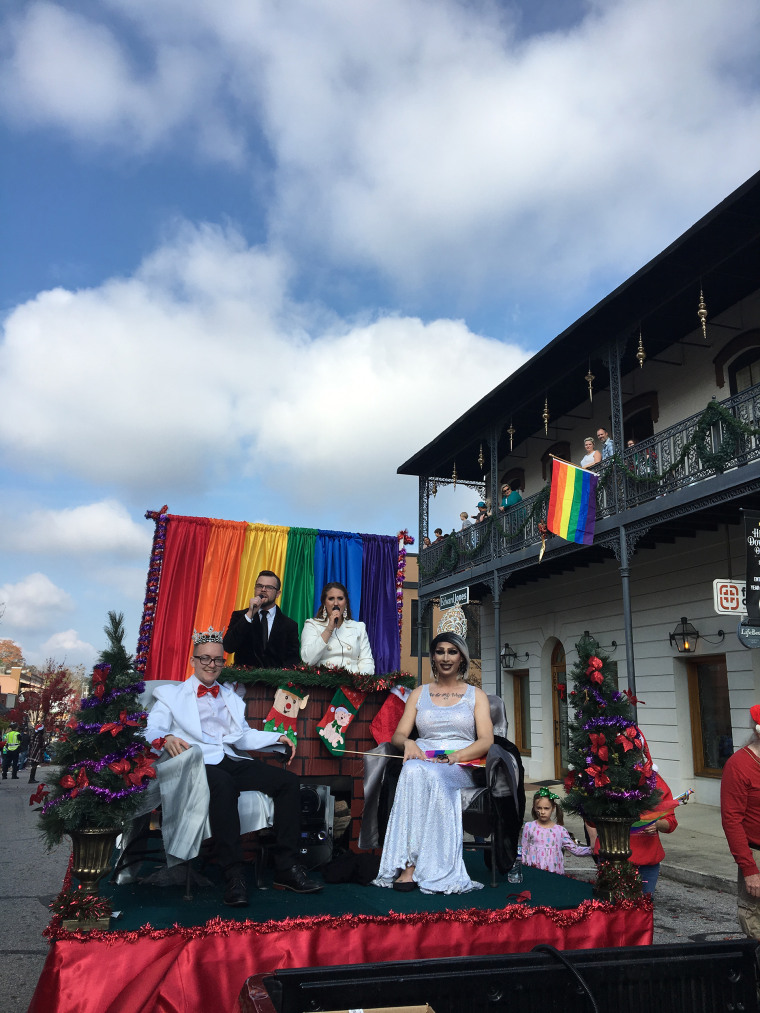 Image: Alabama LGBT Christmas Parade