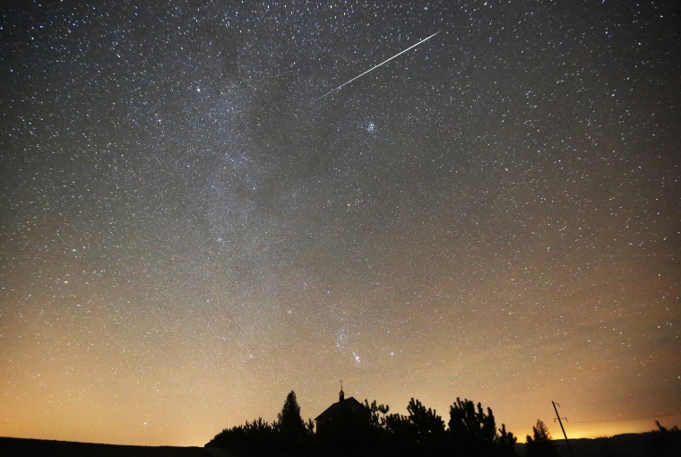 Image: Geminids meteor shower in Belarus