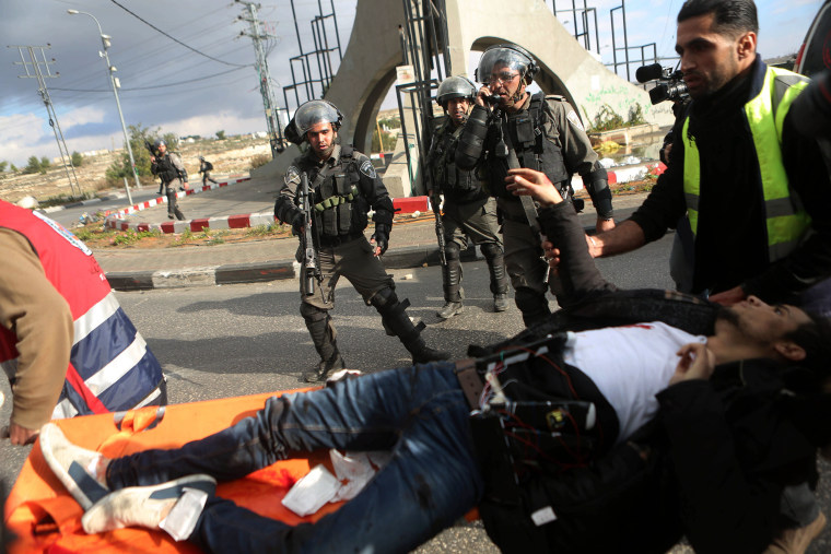 Image: Clashes in Ramallah