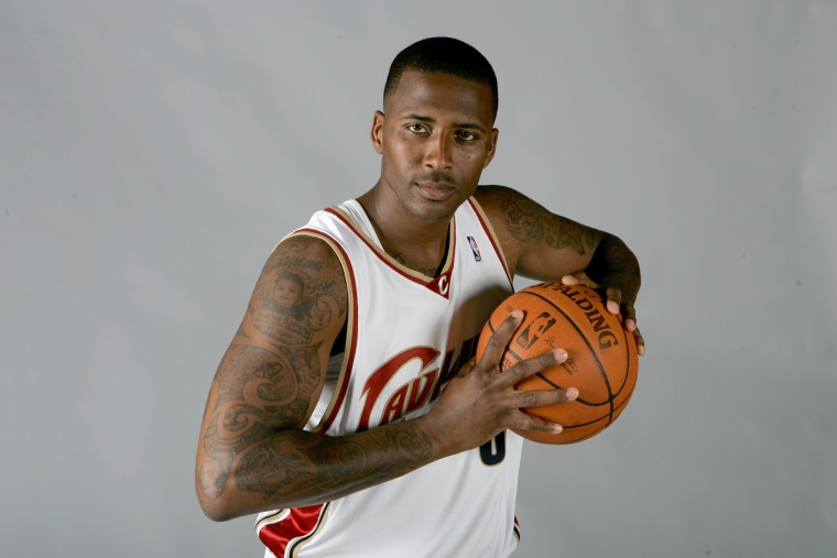 Image: Cleveland Cavaliers' Lorenzen Wright at the team's media day on Sept. 29, 2008, in Independence, Ohio.