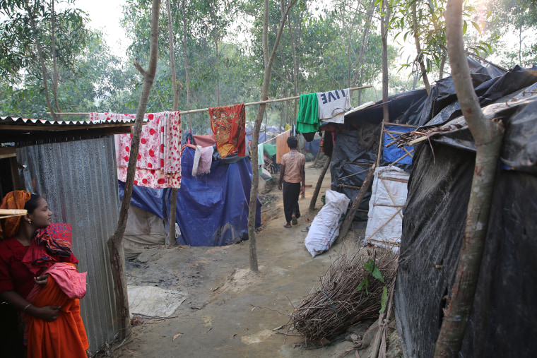 Image: Conditions of life for Rohingya refugees