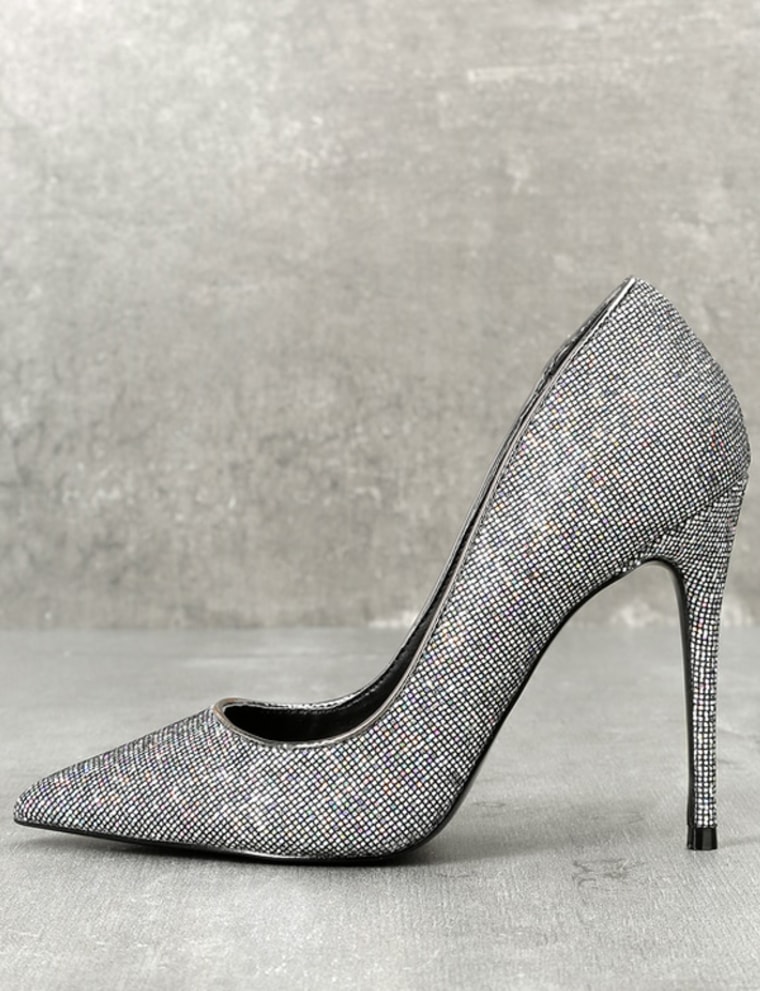 Glitter pumps