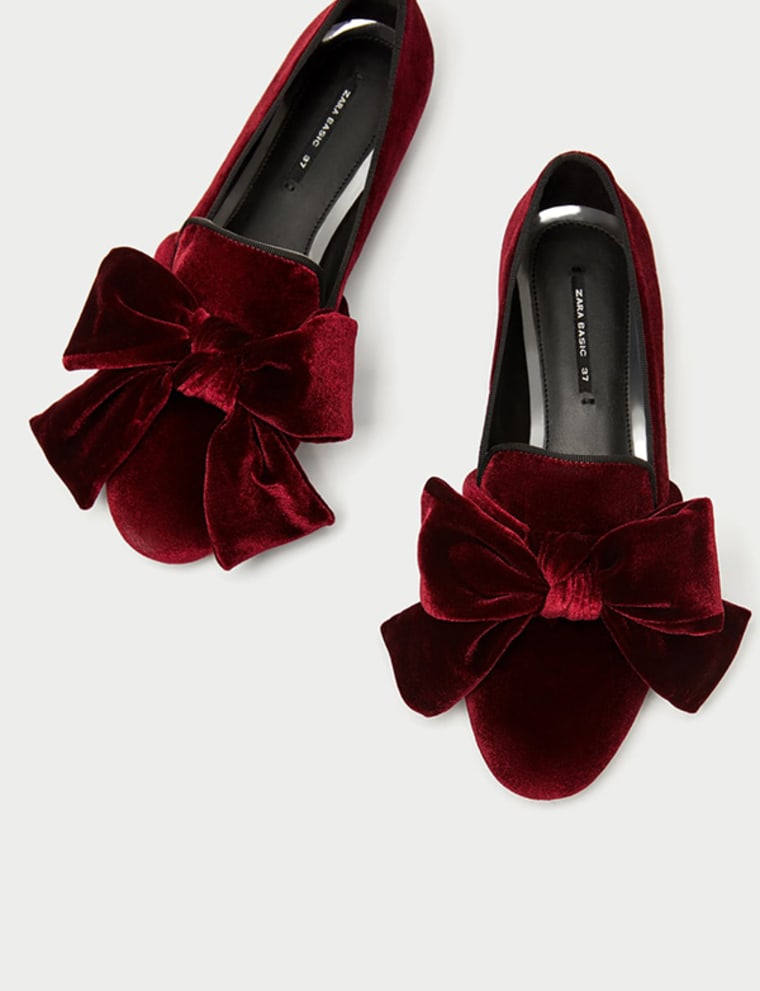 Velvet loafers