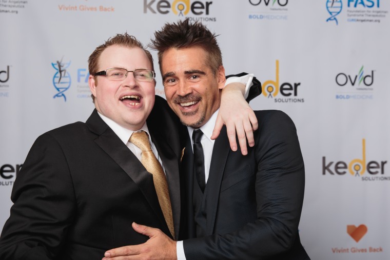 Colin Farrell and Stevie Kobela