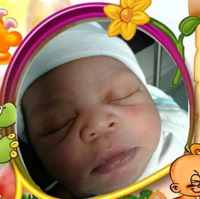 Image: 6-week-old Shamali Flores