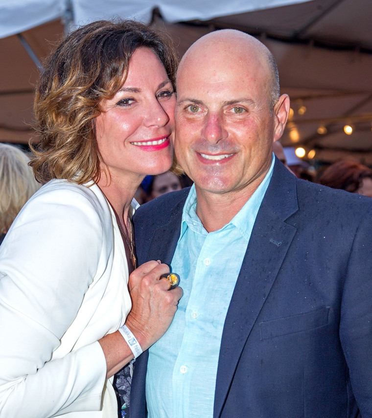 Luann de Lesseps and Tom D'Agostino Jr.