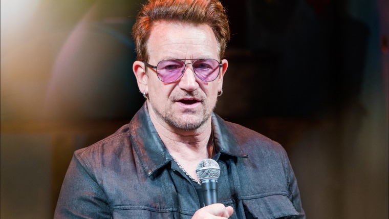 Image: Bono Visits "Eclipsed" To Launch A Dedications Series In Honor Of Abducted Chibok Girls Of Northern Nigeria