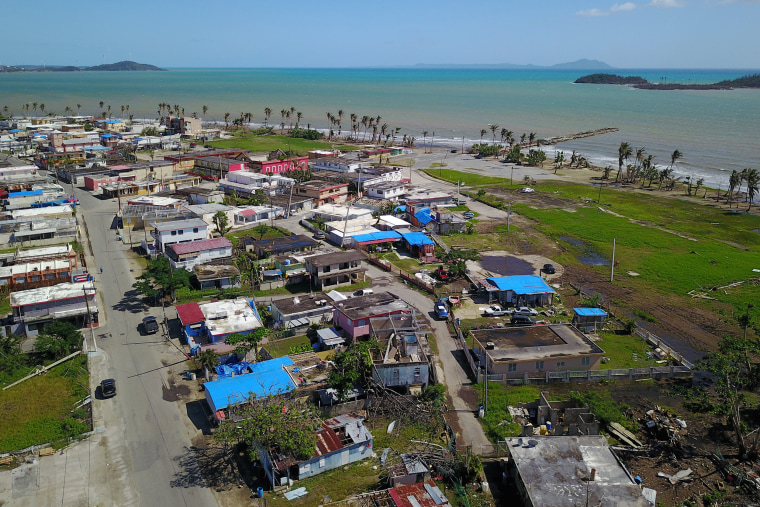 Image: An aerial view of the Punta Santiago beachfront neighborhood