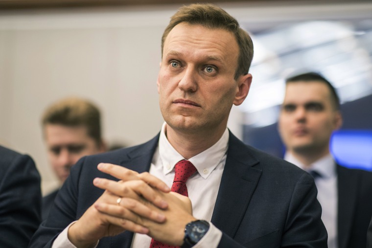 Image: Russian opposition leader Alexei Navalny