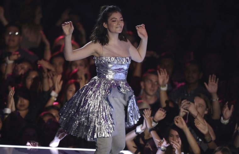 IMAGE: Lorde in concert
