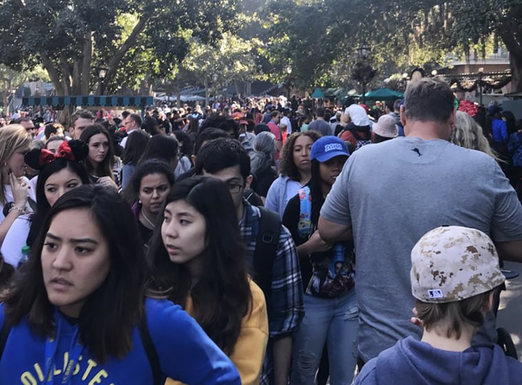 Power Outage Hits Parts Of Disneyland In California