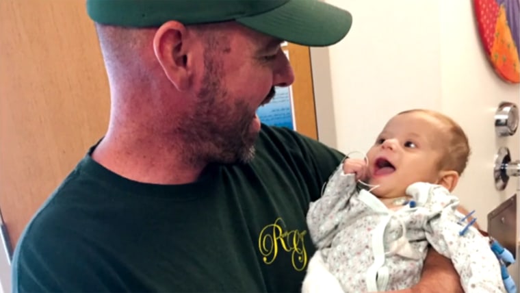 Police officer donates liver to save baby's life