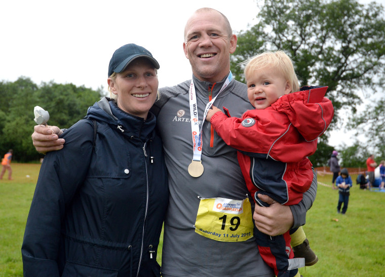 Zara Phillips and Mike Tindall