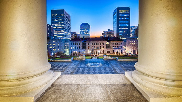 Downtown Richmond, Virginia, USA