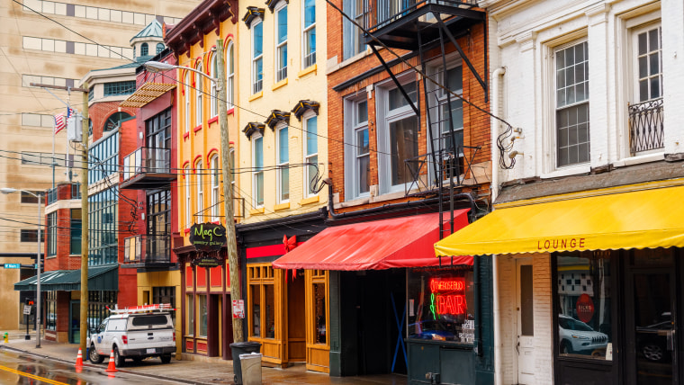 Downtown Bars and Businesses Lexington Kentucky USA