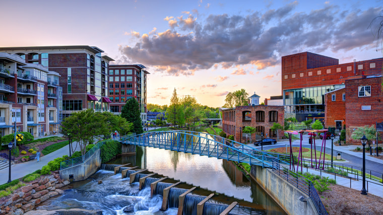 A vibrant picture of Greenville, South Carolina