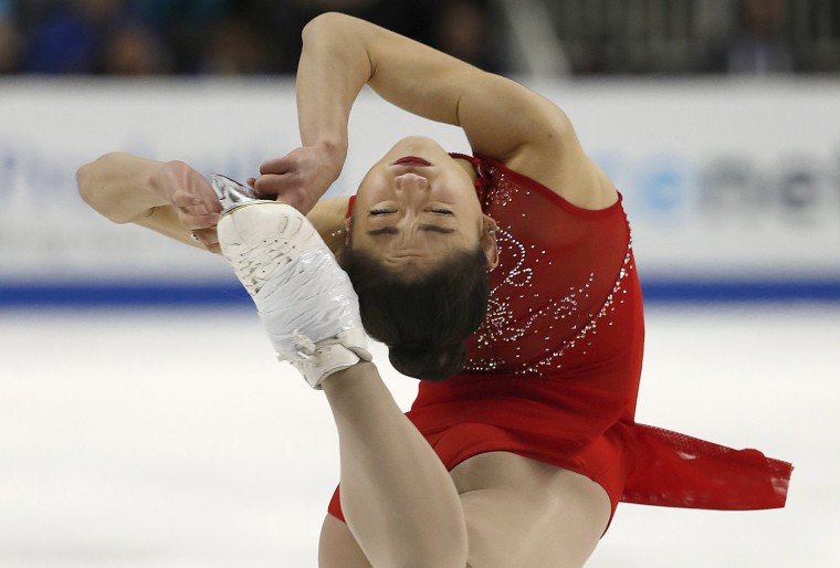 Figure skater Mirai Nagasu