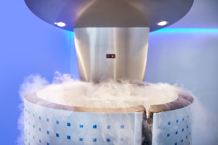 Proponents of cryotherapy believe that sub-freezing temps can help speed up muscle recovery and reduce inflammation.