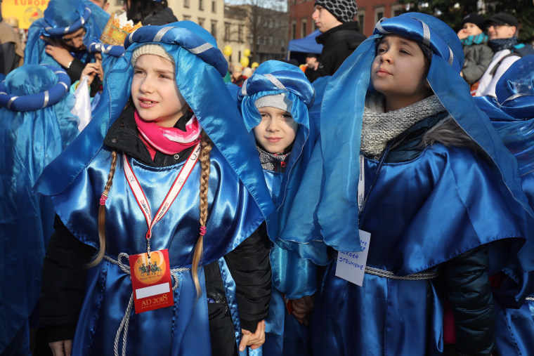 Image: Epiphany procession in Warsawa
