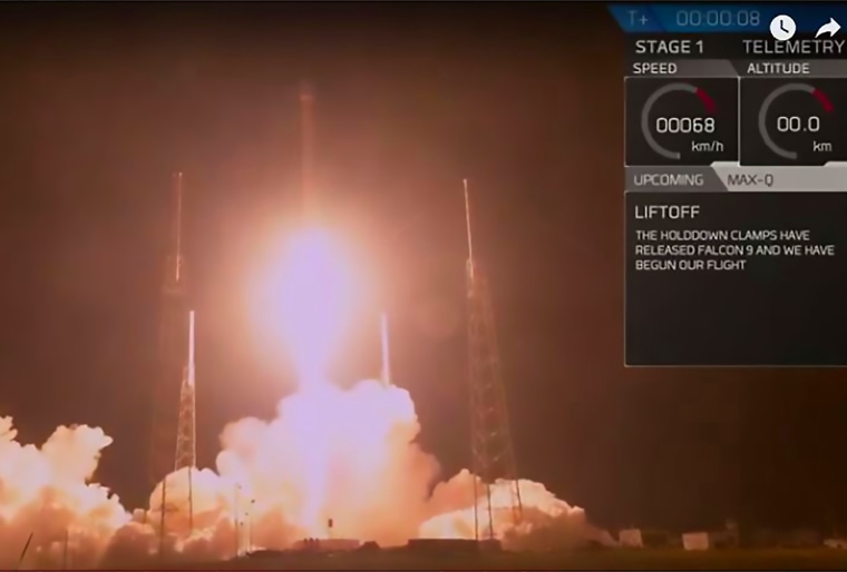 Image: SpaceX launch