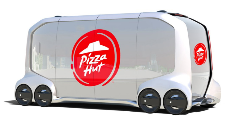 Pizza Hut is testing self-driving pizza delivery trucks