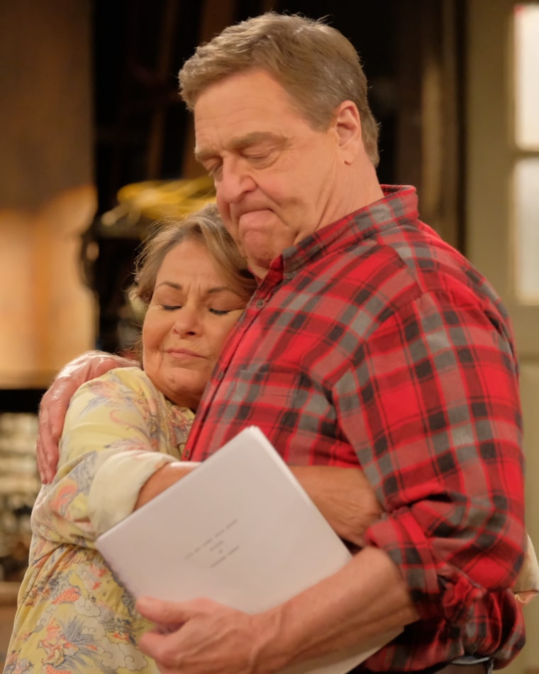 ROSEANNE BARR, JOHN GOODMAN