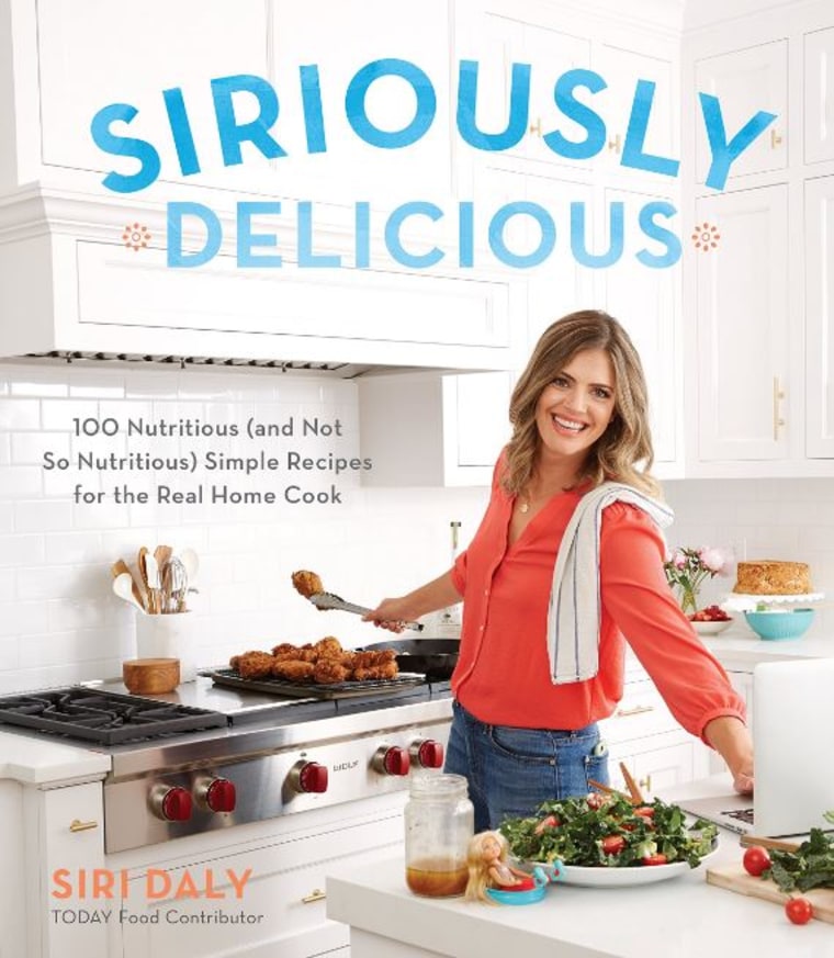 Siri Daly releases cover of new cookbook, 'Siriously Delicious'