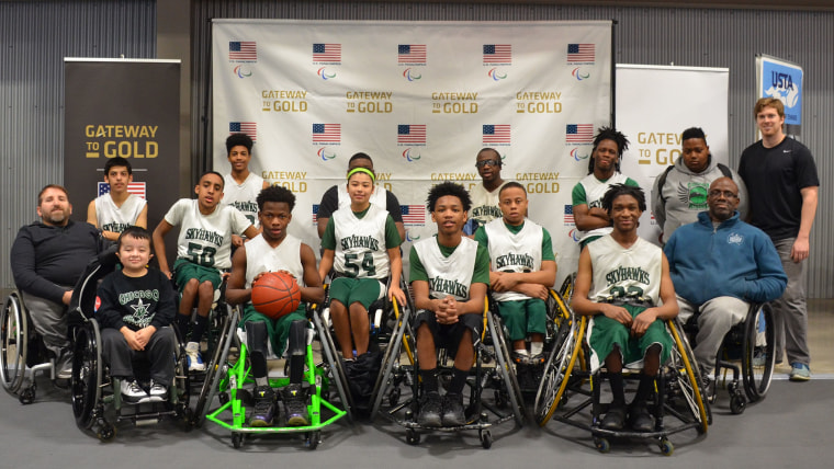 Gonzalez is the only woman on her wheelchair basketball team. That hasn't slowed her down.